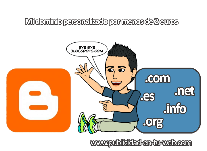 Dominio personalizado blogspot.com de blogger